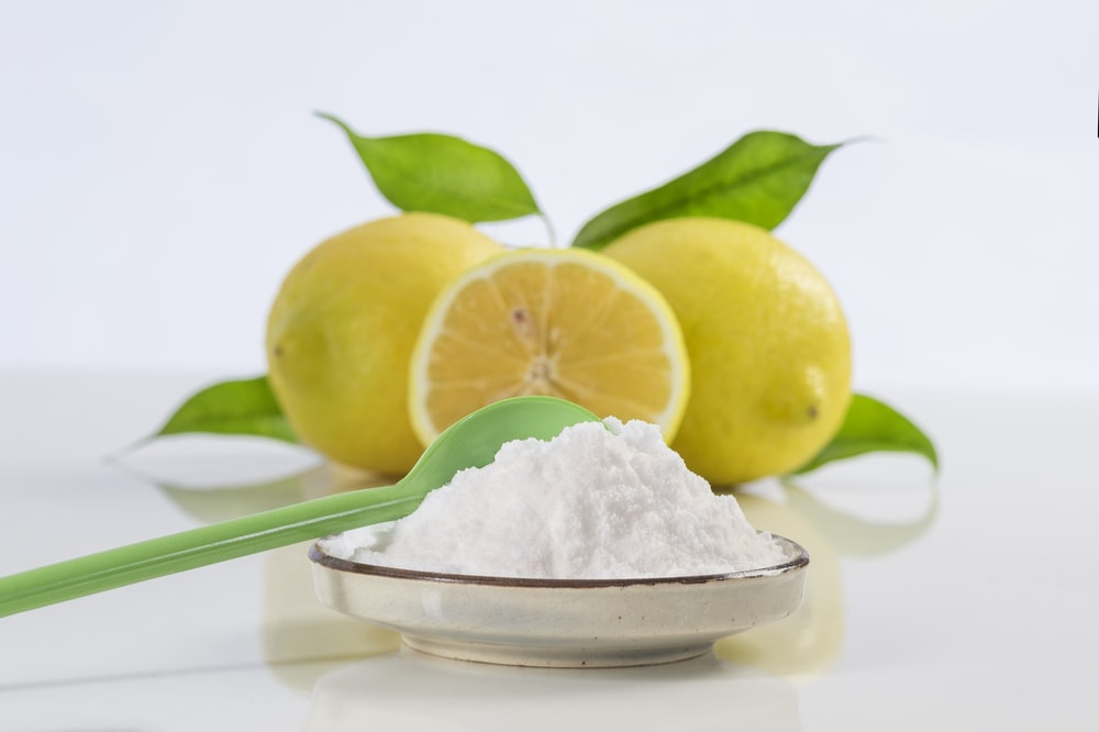 Lemon and baking soda